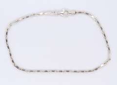 Italian Sterling Silver Fancy Link Bracelet