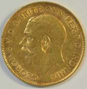 Lustrous Gem BU 1913 Great Britain Gold Half Sovereign