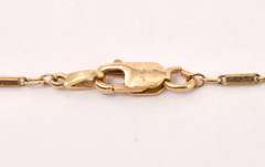 Dazzling Diamond Necklace in 14K Yellow Gold