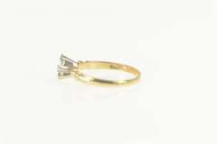 14K Yellow Gold Vintage 1950's NOS 2.75mm Engagement Setting Ring