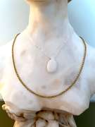 Unique Double Rope 14Kt Yellow Gold Chain