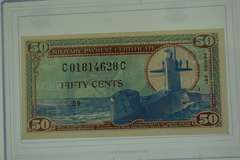 United States Military Payment Certificates Collection included 5C, 10C, 25C, 50C, $1