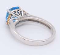 Sterling Silver Blue Topaz Ring