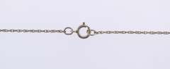Sterling Silver Pear Shape Sapphire Necklace
