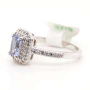 Enchanting Sterling Silver CZ Ring