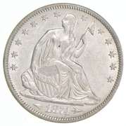 1874 Seated Liberty Half Dollar