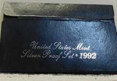 1992 Silver PROOF Set 90% OGP