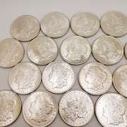Lot of 20x 1921 Morgan Silver Dollars