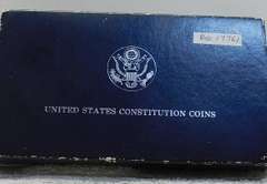 1987 Constitution PRF Silver Dollar