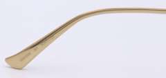 Gucci oversized Sunglasses w Gold Frame Color