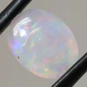 Glowing! 1.72ct smoldering floral pattern Jelly Opal