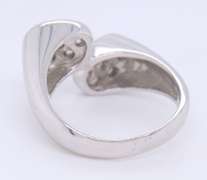 Sterling Silver Cubic Zirconia Ring and Earrings