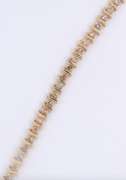Gorgeous Yellow Gold Diamond S Tennis Bracelet