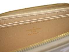 Louis Vuitton Mist Gray Brume Large Zippy by the Pool Edition Wallet