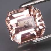 Stunning 1.78ct emerald cut pink Tourmaline