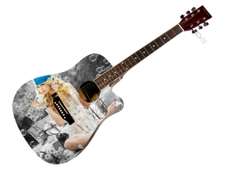 Taylor Swift Autographed Signed Custom Photo Graphics Guitar ACOA