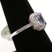 Enchanting Sterling Silver CZ Ring