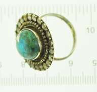 Sterling Silver Green Quartz Ring