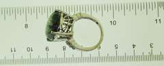 Sterling Silver Large Seraphinite Ring