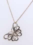 Tiffany & Co Butterfly Pendant on Chain