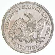 1855-O Seated Liberty Half Dollar