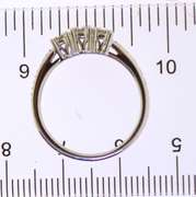 Sterling Silver Diamond Ring