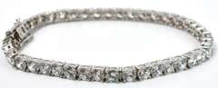 Sterling Silver CZ Bracelet