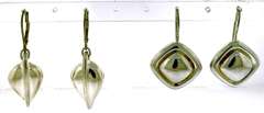 Sterling Silver Earring Two Pair Of Earrings