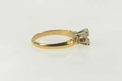 14K Yellow Gold Vintage NOS 1950's 6.75mm Engagement Setting Ring