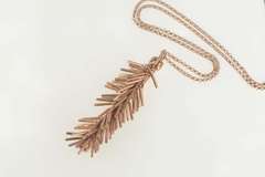 Sterling Silver Rose Bar Fringe Tassel Drop Chain Necklace