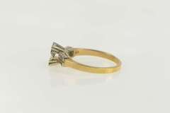 14K Yellow Gold Vintage NOS 1950's 4.75mm Engagement Setting Ring