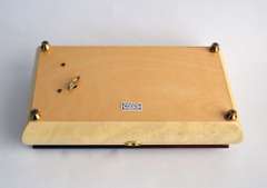 Beautiful Italian Hand Crafted Musical Inlaid Wooden Jewelry Box