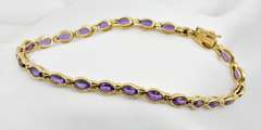 Practical Amethyst Bracelet