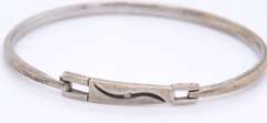 Vintage Sterling Silver Bangle Bracelet