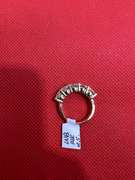 LADIES 14K YELLOW GOLD ENGAGEMENT RING WITH 3.05 CARATS DIAMOND IN TOTAL