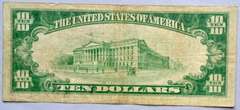 New York $10 1929 National Currency Note