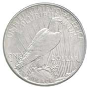 1927-S Peace Silver Dollar