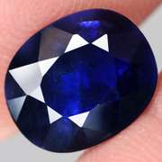 6.22ct big blue Sapphire from Mozambique