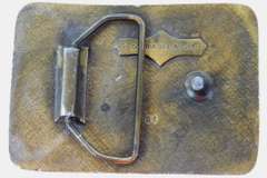Great Vintage Bluegrass Brass Belt Buckle