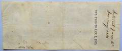 $100 CSA June 25 1862 Straight Steam Note