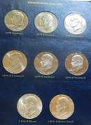 1971-1978 Ike Dollar Set in DeLuxe Album
