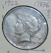 1922 Peace Dollar circ