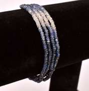 Spectacular Beaded Sapphire Bracelet in 18K Yellow Gold