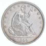 1844-O Seated Liberty Half Dollar