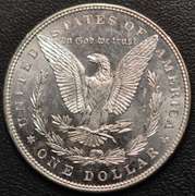 1887 Morgan Silver Dollar, BU.