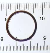 Sterling Silver Baguette Crystal Band