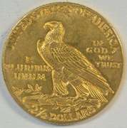 Satiny fresh Choice BU 1911 US $2.50 Indian Gold Piece