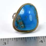 Handmade Sterling Silver Turquoise Ring
