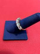 LADIES 14K YELLOW GOLD ENGAGEMENT RING WITH 3.05 CARATS DIAMOND IN TOTAL