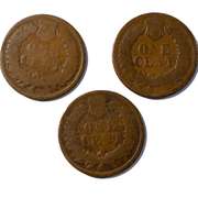 1868 1871 &1872 Indian Cents